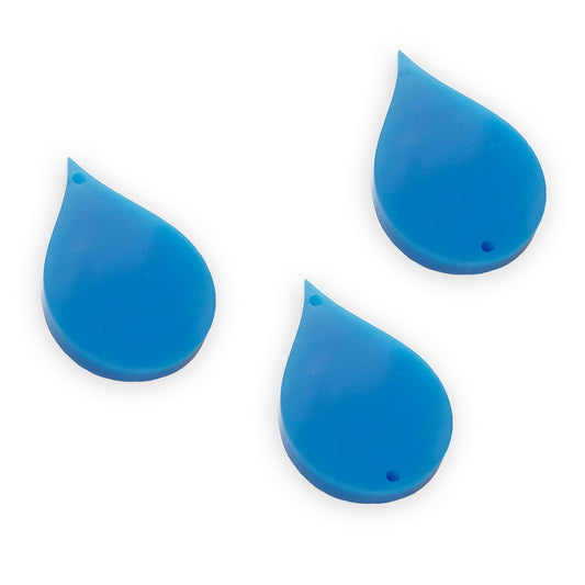 8 Teardrop Waterdrop link shapes, 2cm