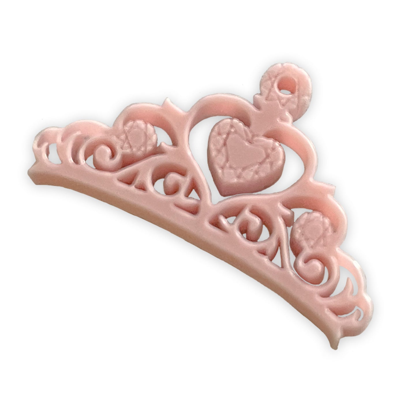 Tiara crown laser cut charm