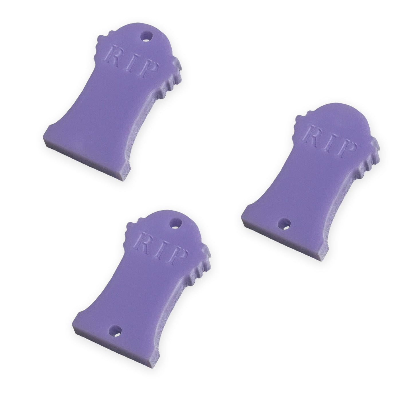Mini Rip Stone 8 Tomb Grave stone RIP link shapes, 2cm – Craftjam