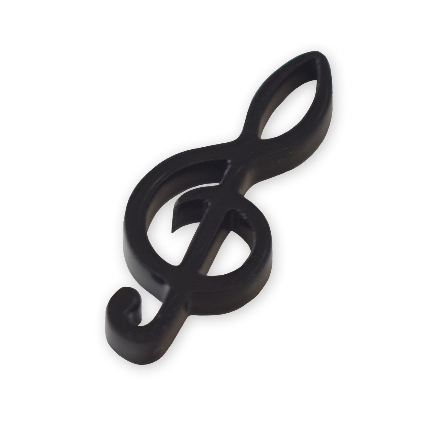 Treble clef laser cut charm