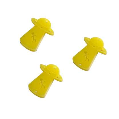 8 Alien abduction link shapes, 2cm