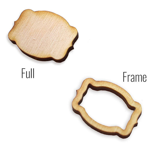 Fancy frame (design 5) wood blank