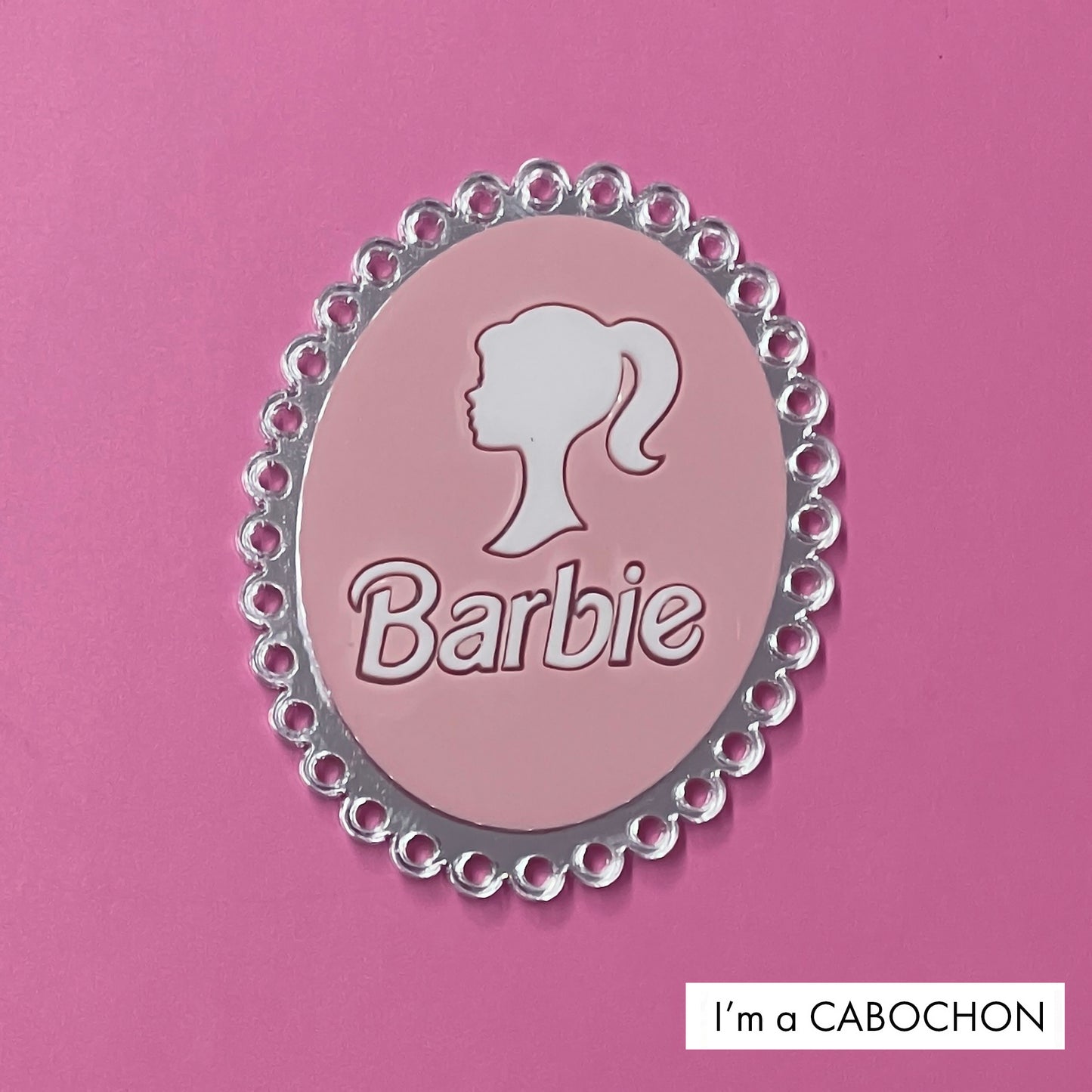 Cabochon Barbie cameo deluxe