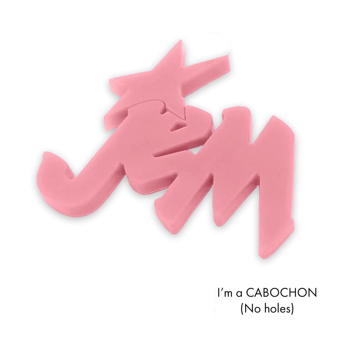 Cabochon Jem 80s laser cut