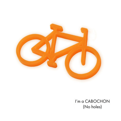 Cabochon Bike laser cut