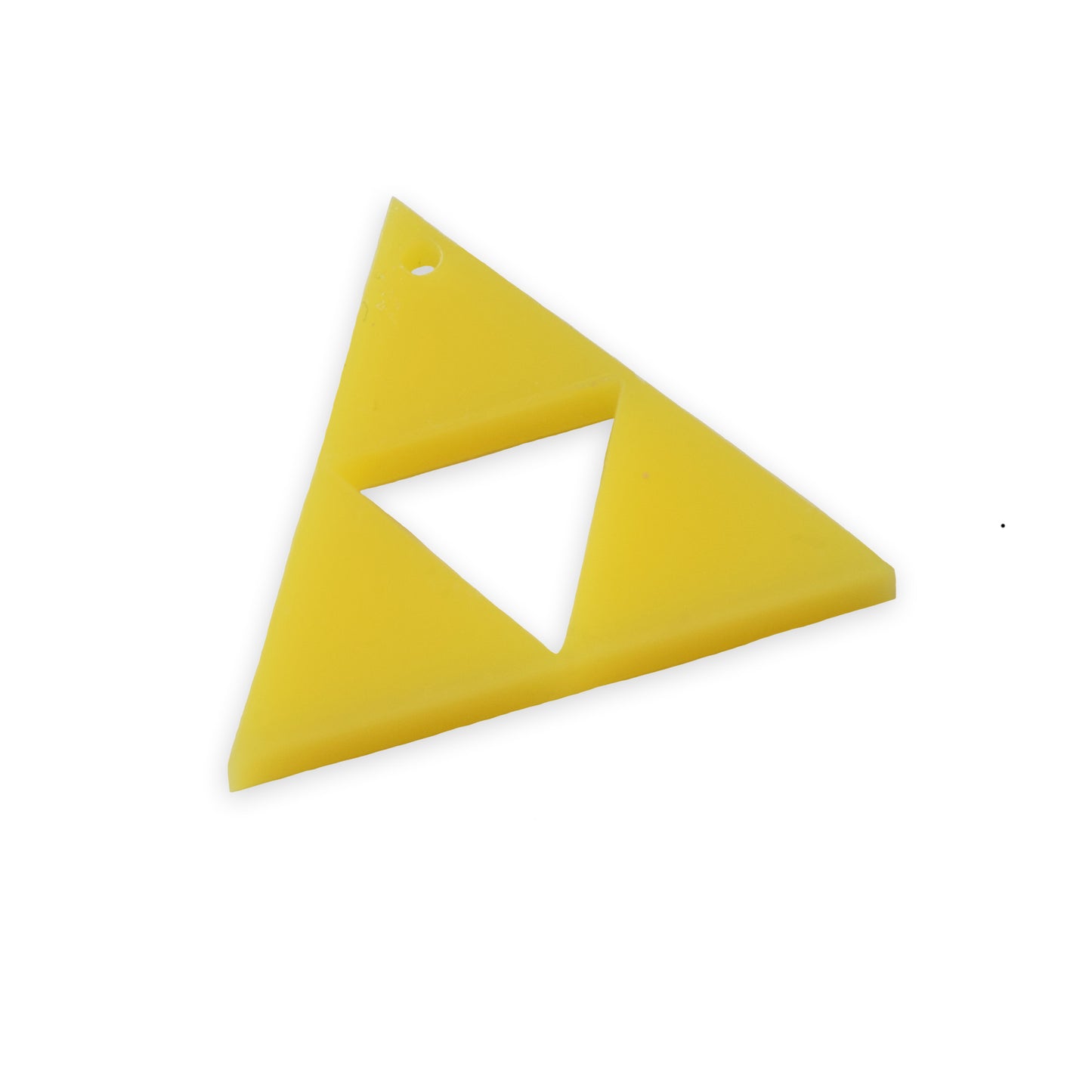 Triforce Zelda laser cut charm