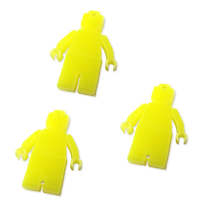 8 Lego man link shapes, 2cm