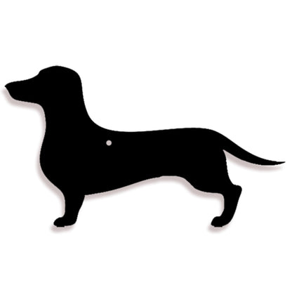 Sausage dog laser cut charm