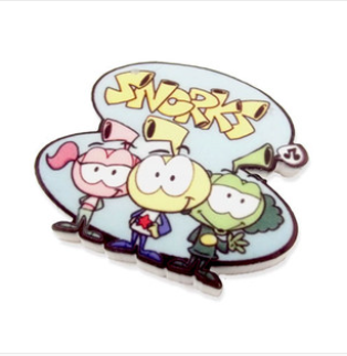 Snorks printed charm, 4.5cm