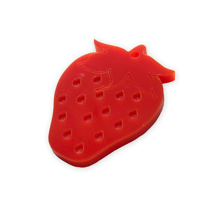 strawberry laser cut engraved charm